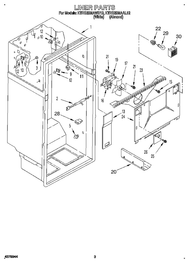 Diagram for KTRS22MAWH12
