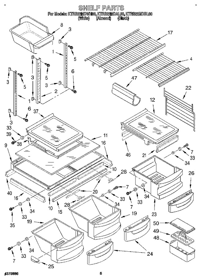 Diagram for KTRS22MDWH00