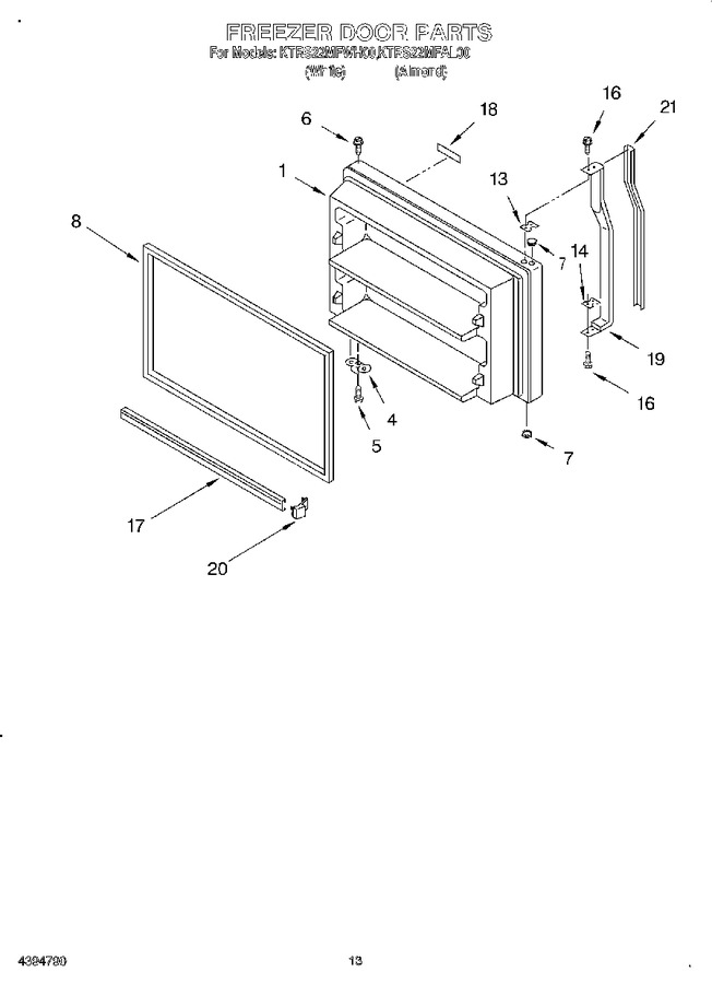 Diagram for KTRS22MFWH00