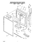 Diagram for 04 - Refrigerator Door