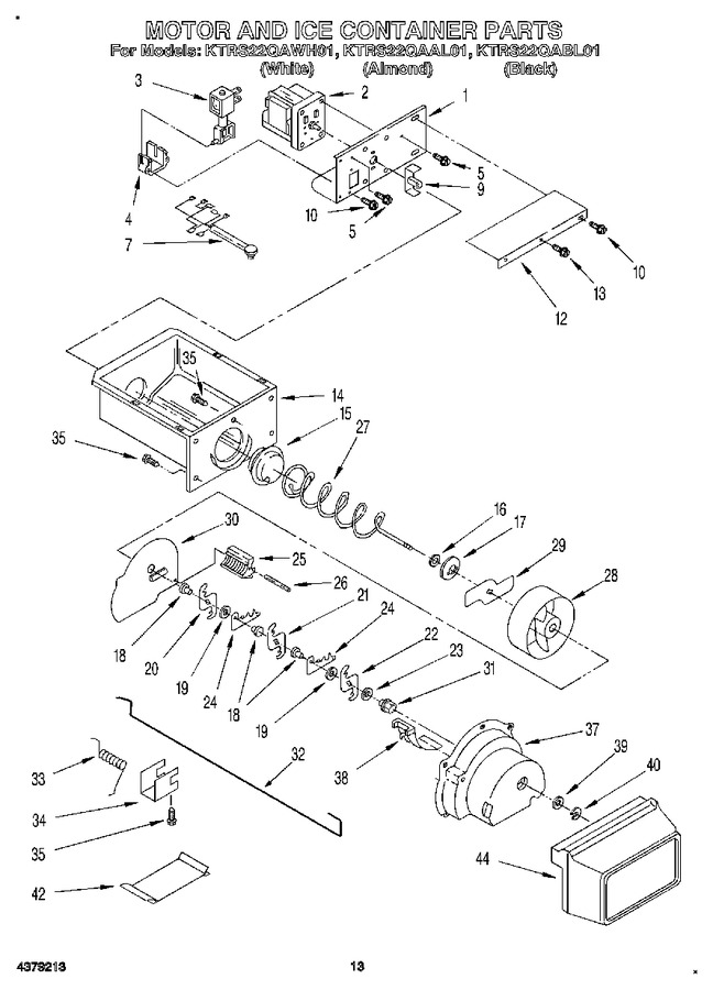Diagram for KTRS22QAWH01