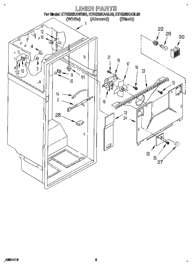 Diagram for KTRS25KAAL00