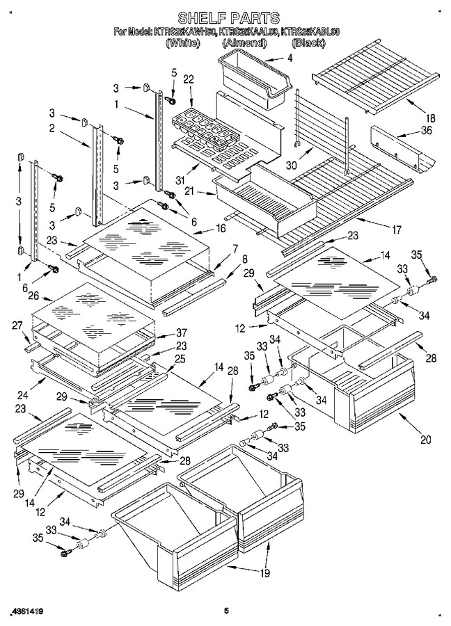 Diagram for KTRS25KABL00