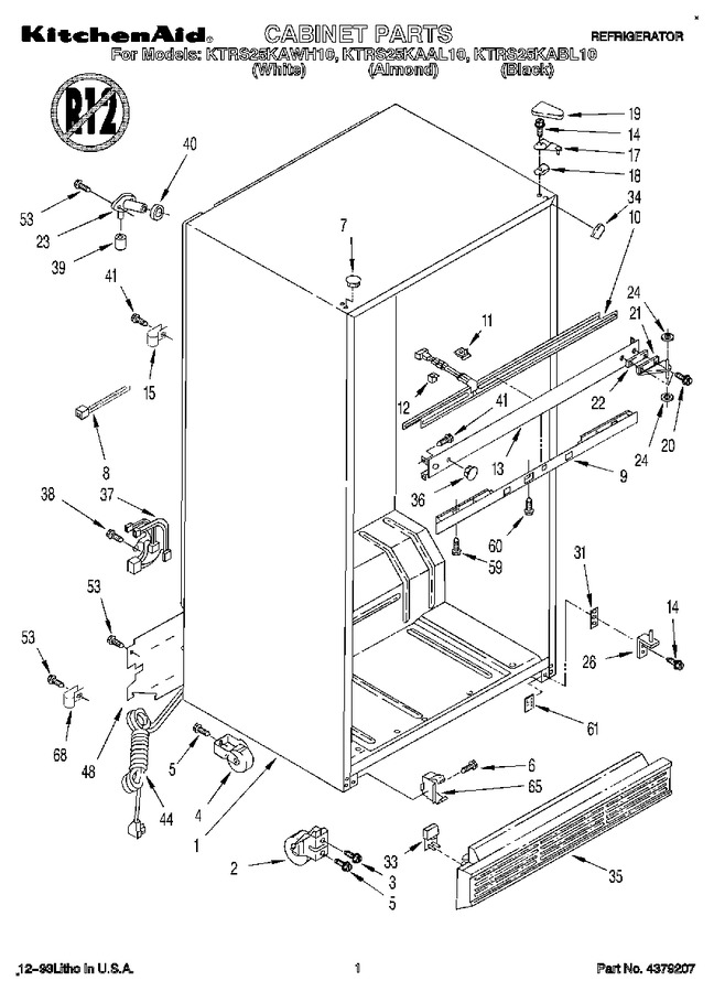 Diagram for KTRS25KABL10