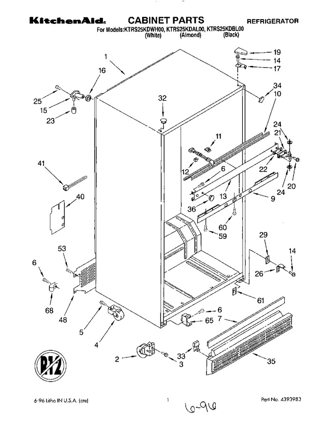 Diagram for KTRS25KDBL00
