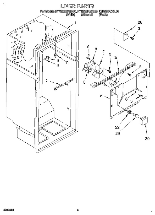 Diagram for KTRS25KDBL00