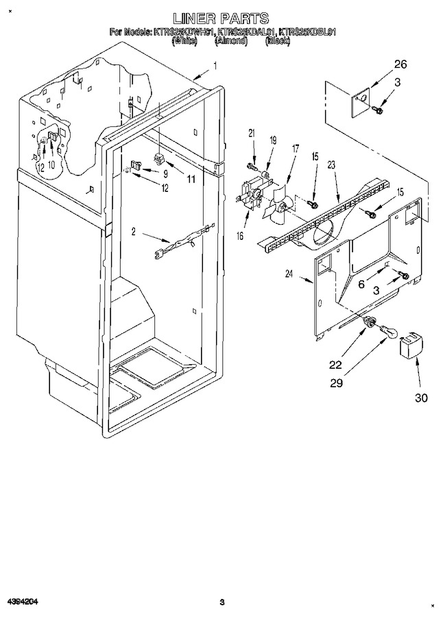 Diagram for KTRS25KDBL01