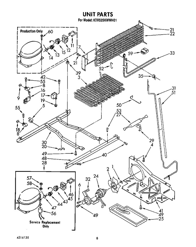 Diagram for KTRS25KWWH01