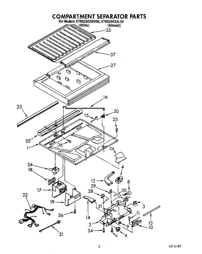 Diagram for KTRS25KXAL00