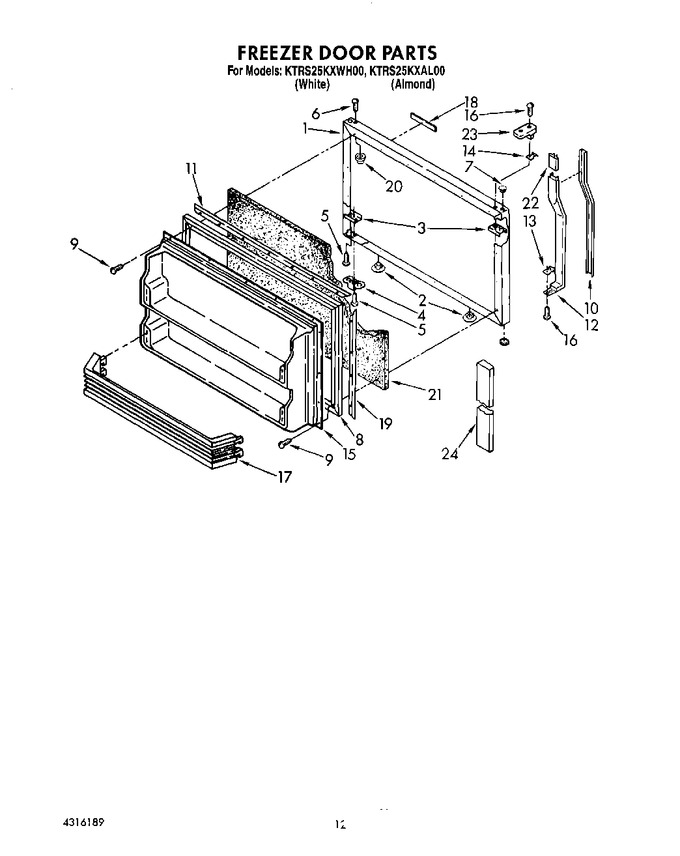 Diagram for KTRS25KXAL00