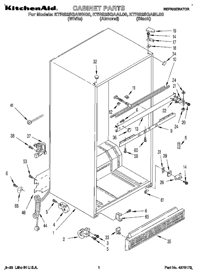 Diagram for KTRS25QAWH00