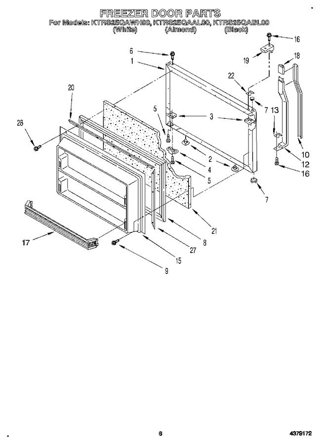 Diagram for KTRS25QAWH00