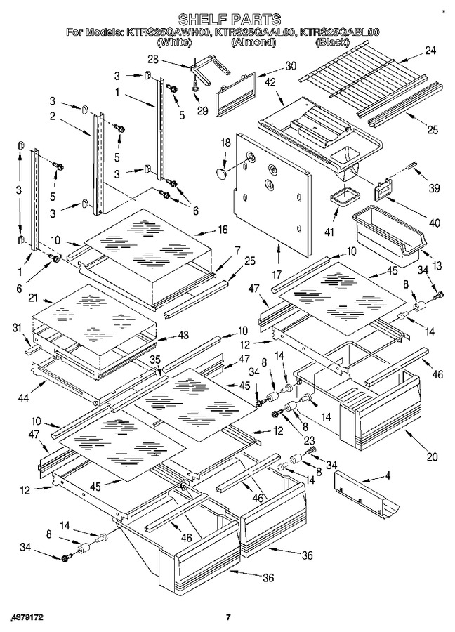 Diagram for KTRS25QABL00