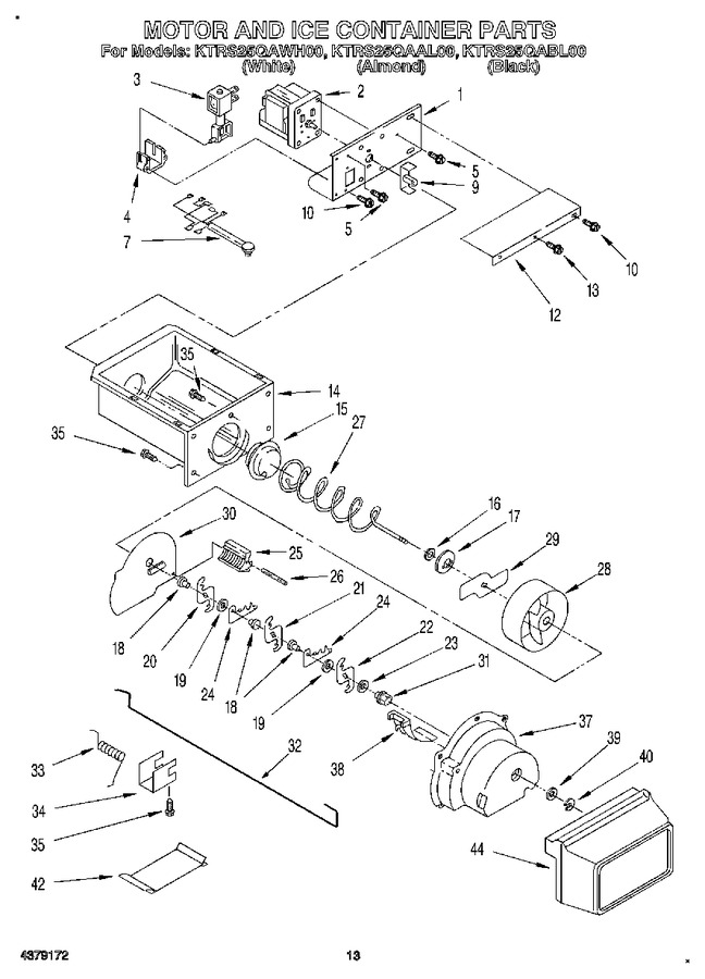 Diagram for KTRS25QAWH00