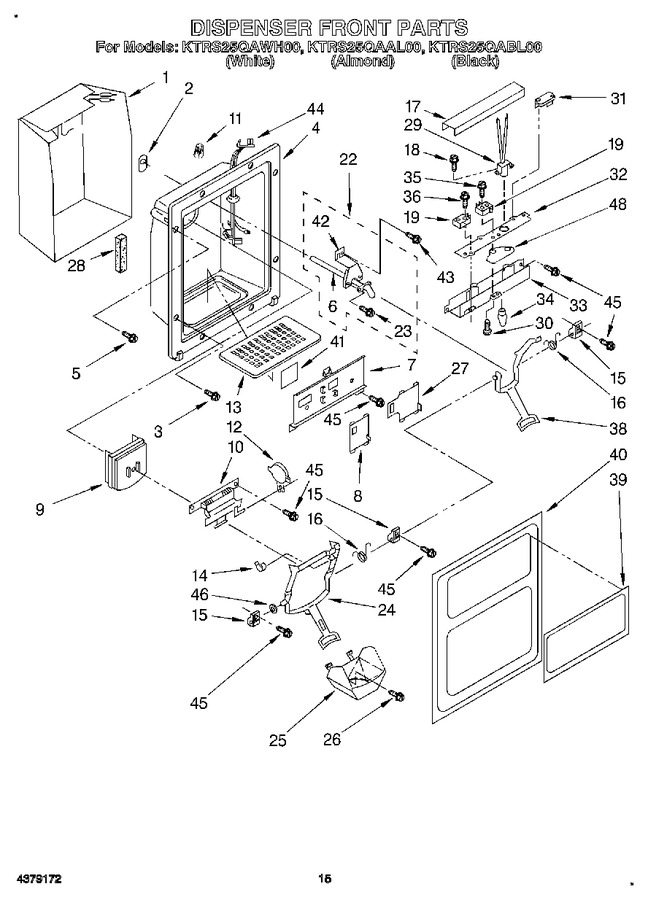 Diagram for KTRS25QABL00