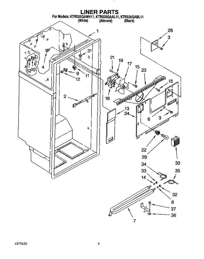 Diagram for KTRS25QABL11