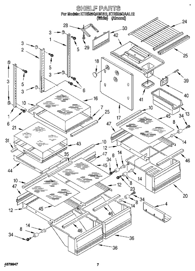Diagram for KTRS25QAWH12