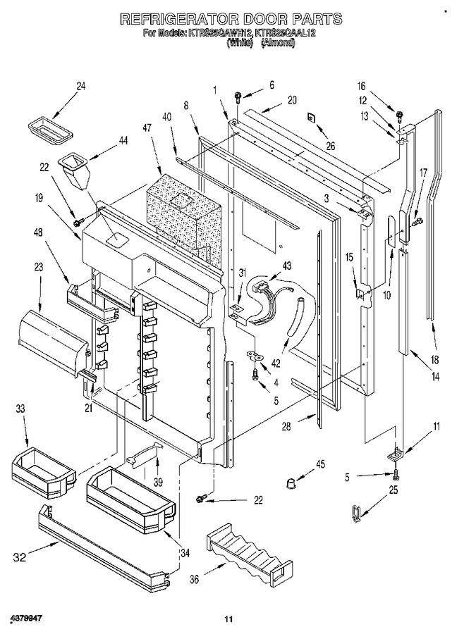 Diagram for KTRS25QAWH12