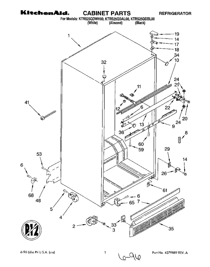 Diagram for KTRS25QDBL00