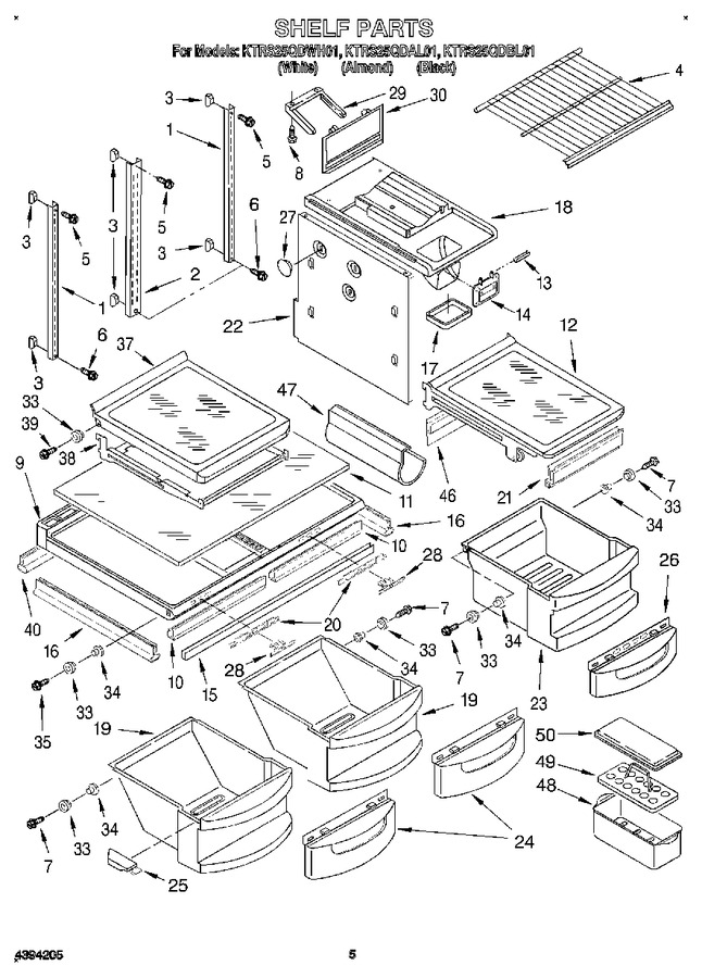Diagram for KTRS25QDBL01