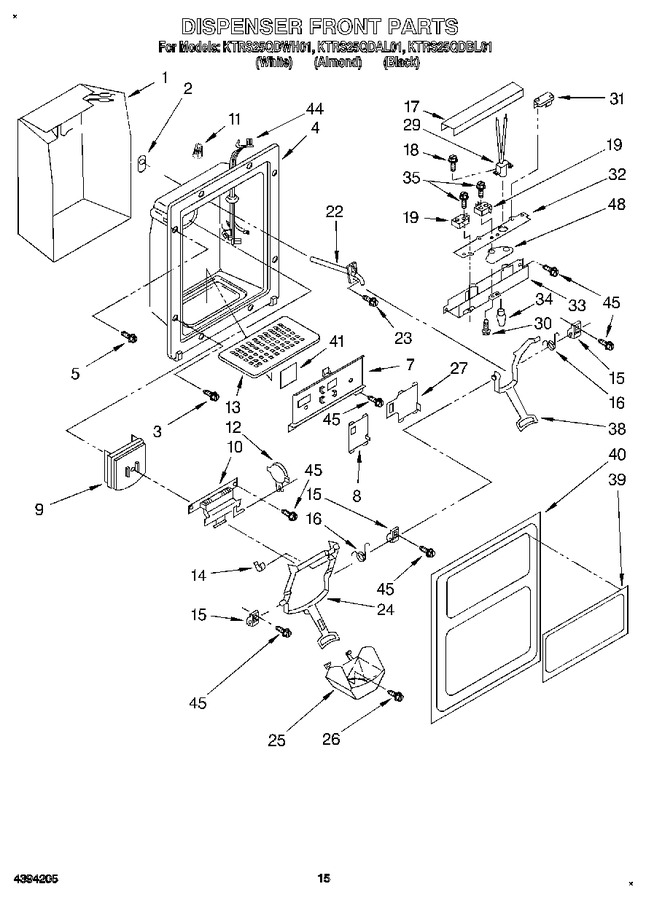 Diagram for KTRS25QDWH01
