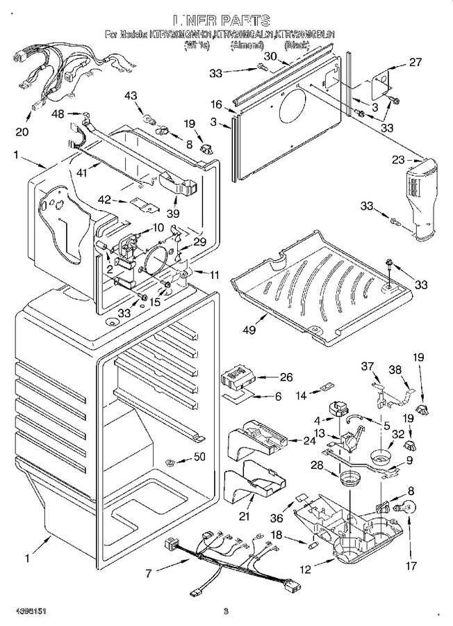 Diagram for KTRV20MGWH01