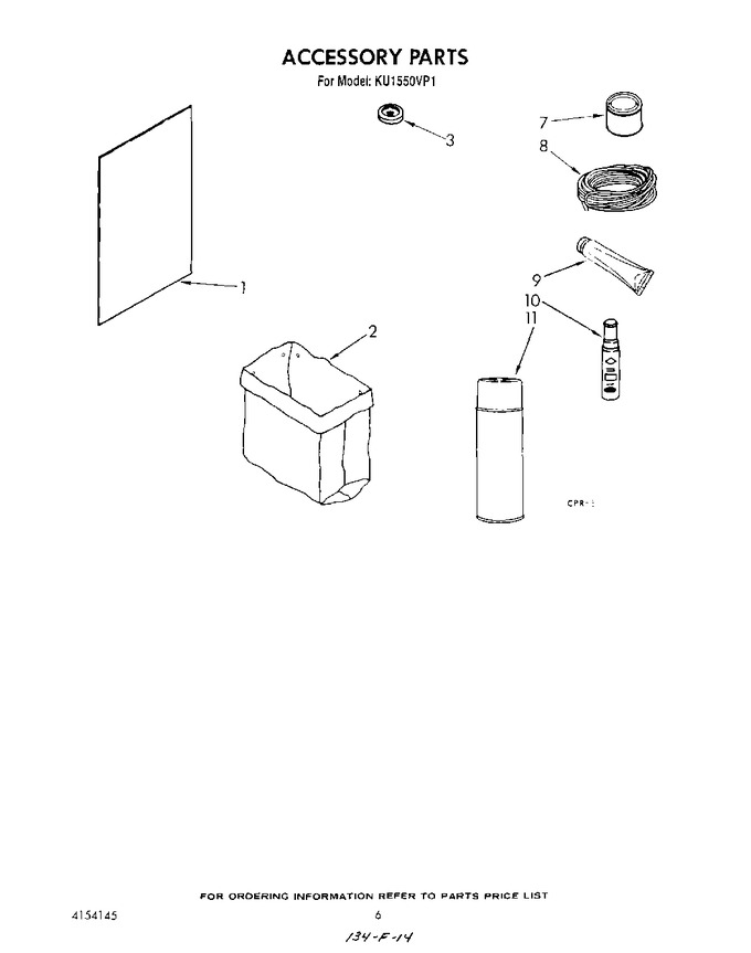 Diagram for KU1550VP1