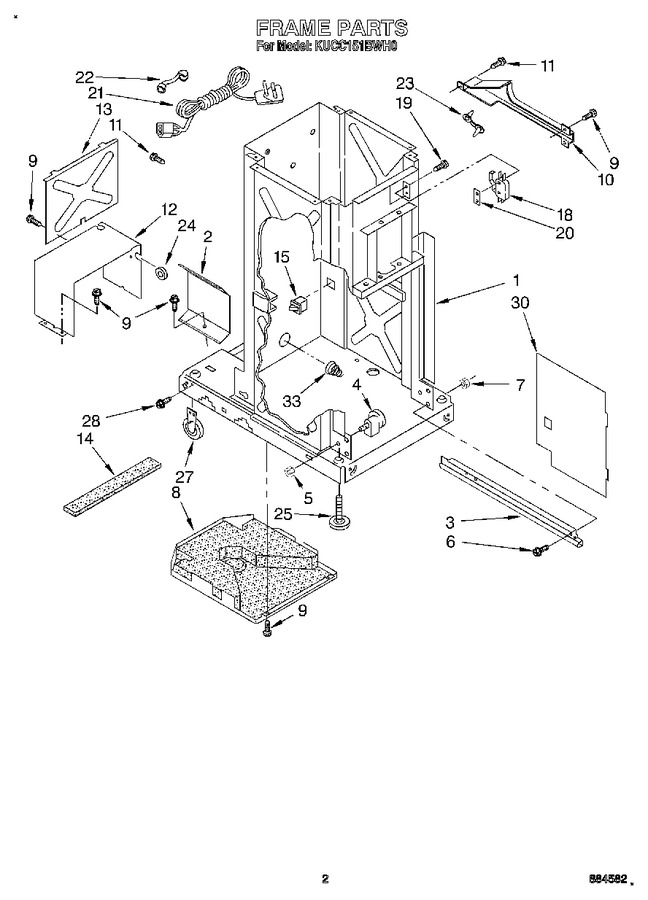 Diagram for KUCC151BWH0