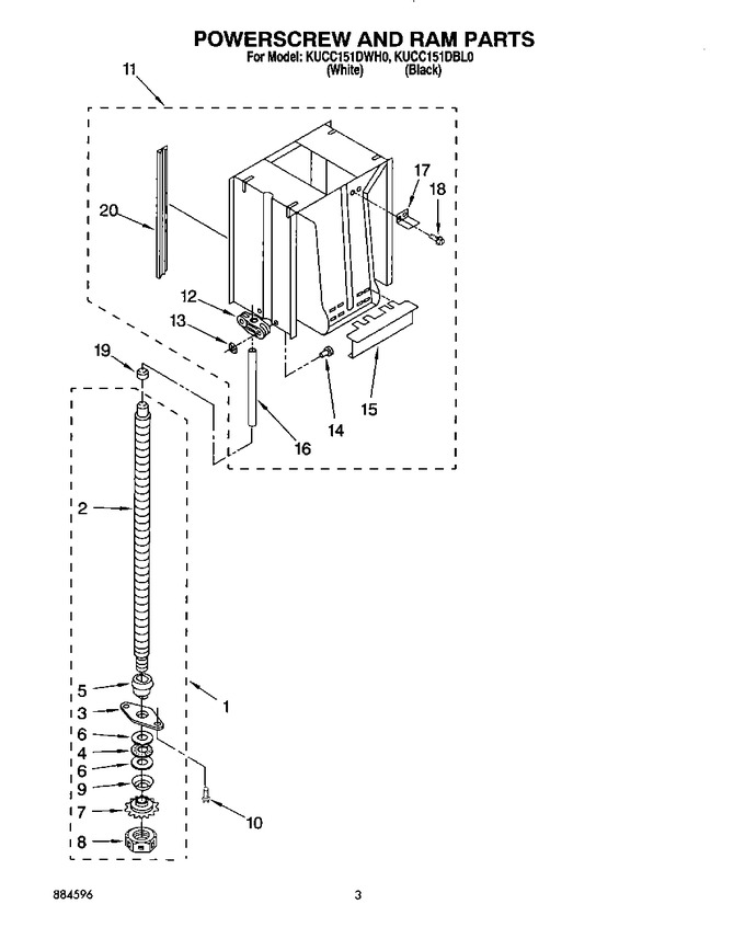 Diagram for KUCC151DWH0