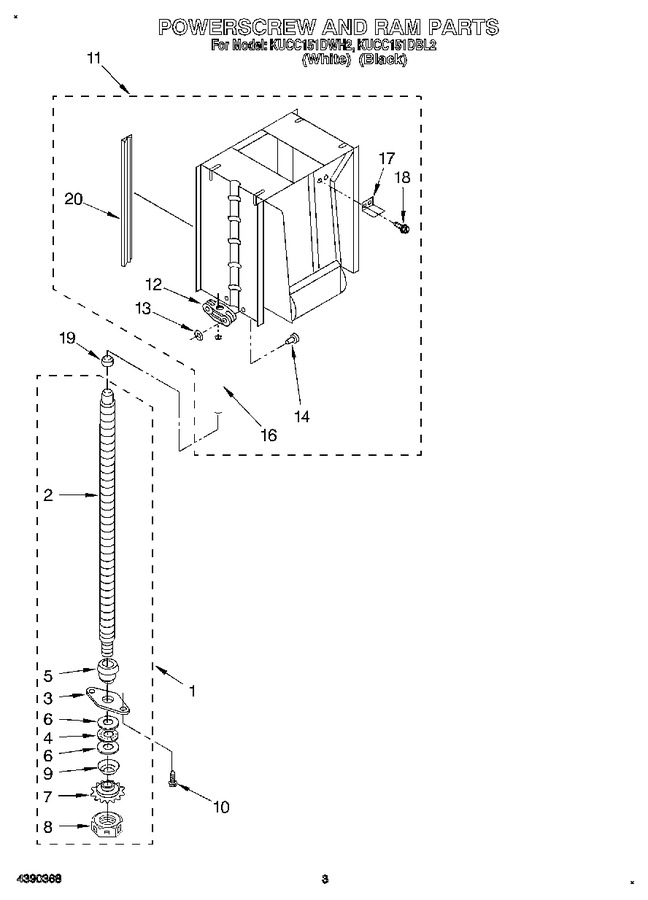 Diagram for KUCC151DWH2