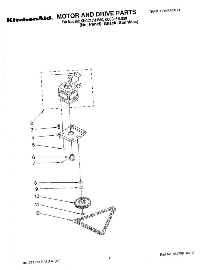 Diagram for KUCC151LSS0