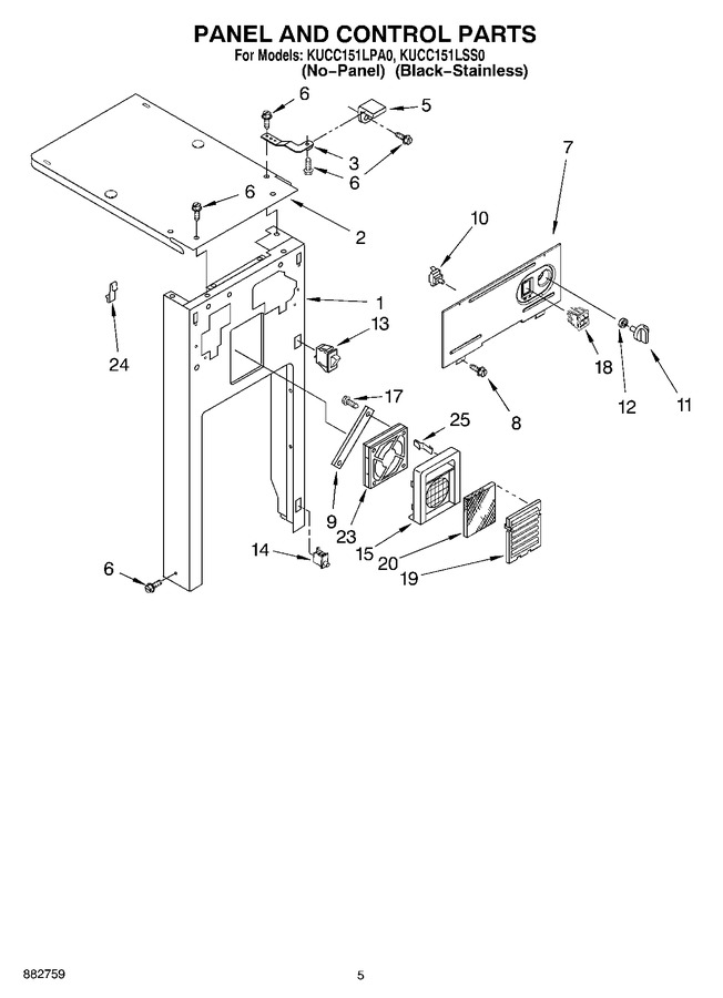 Diagram for KUCC151LSS0