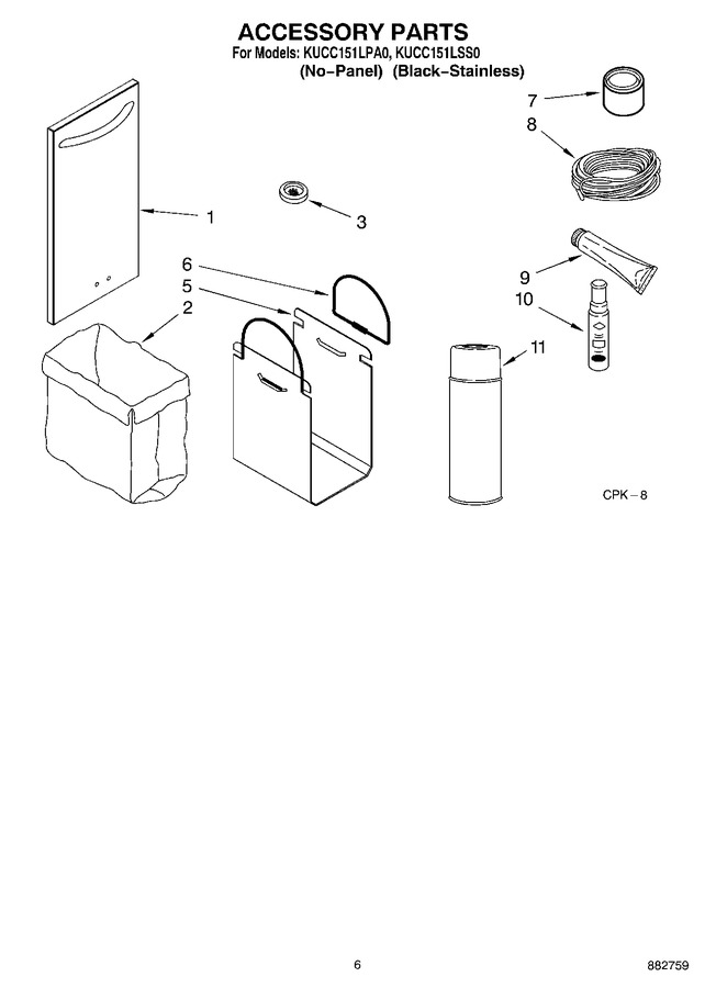 Diagram for KUCC151LSS0