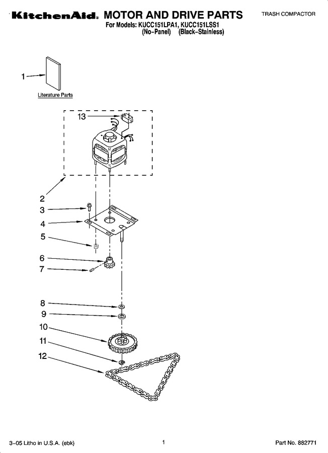 Diagram for KUCC151LSS1
