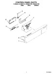 Diagram for 02 - Control Panel Parts