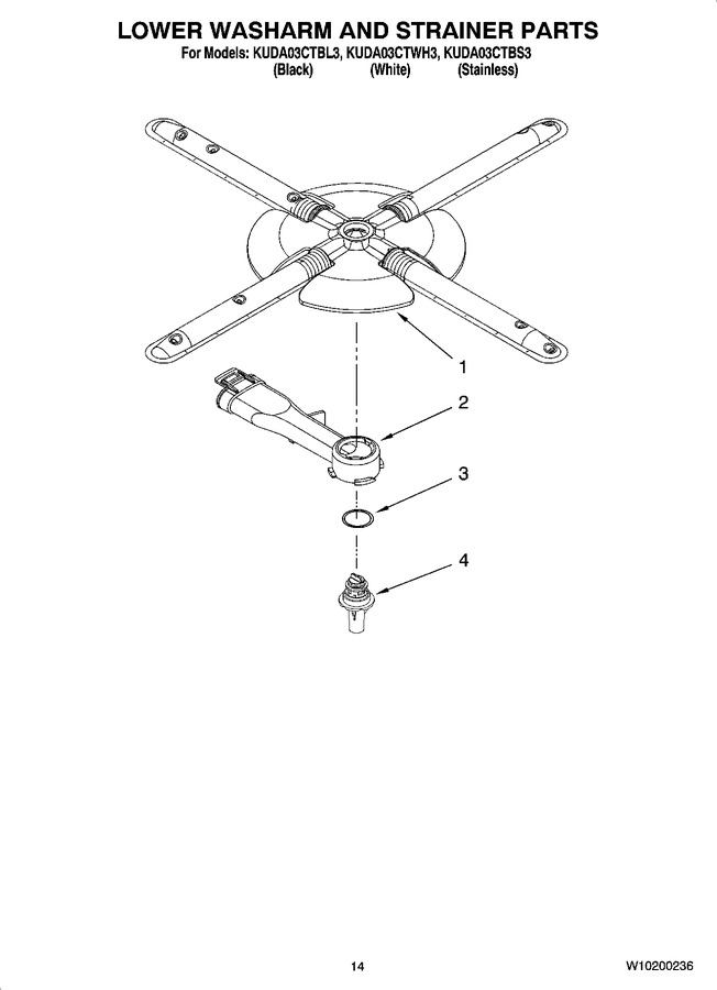 Diagram for KUDA03CTWH3
