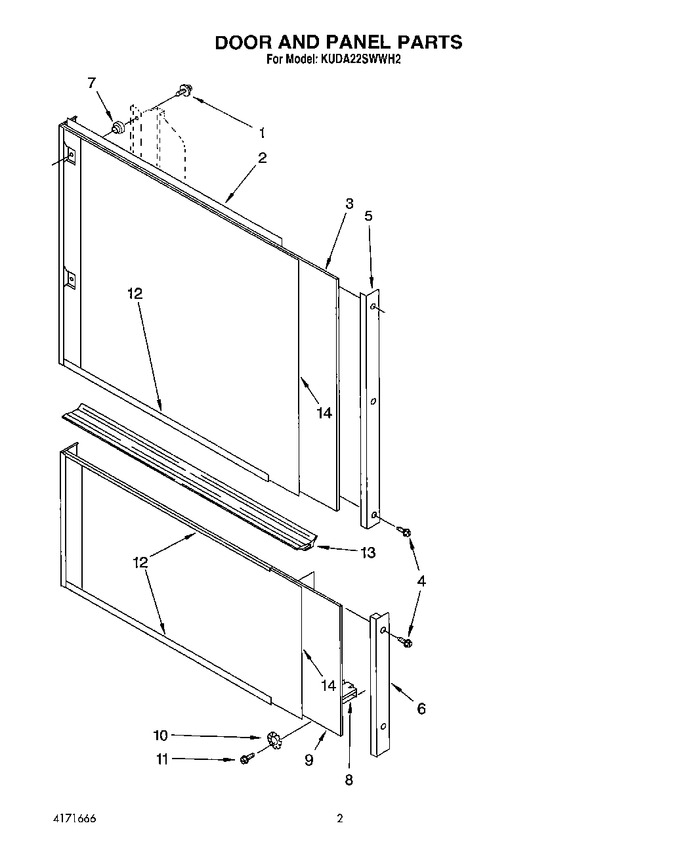 Diagram for KUDA22SWWH2