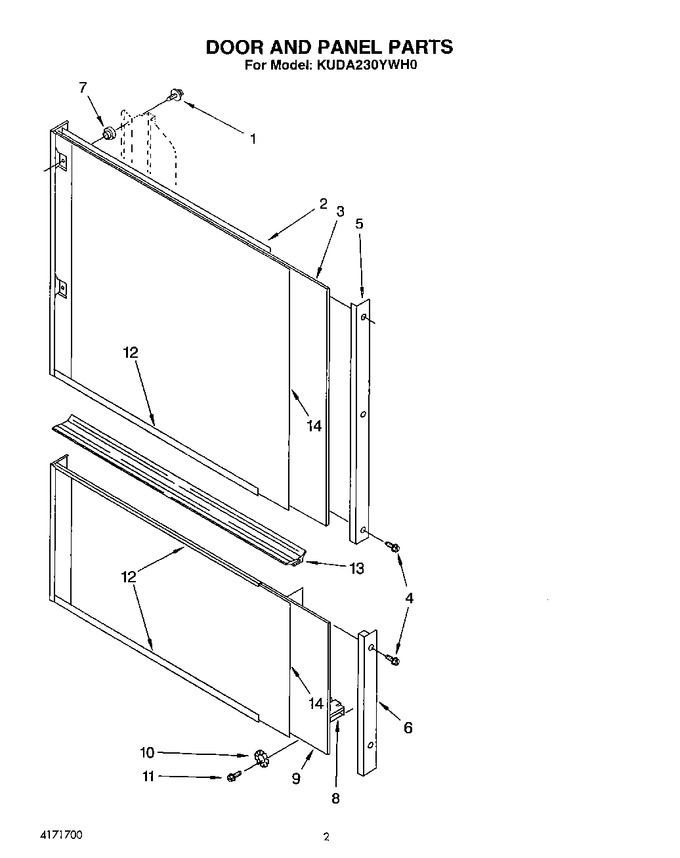 Diagram for KUDA230YAL0