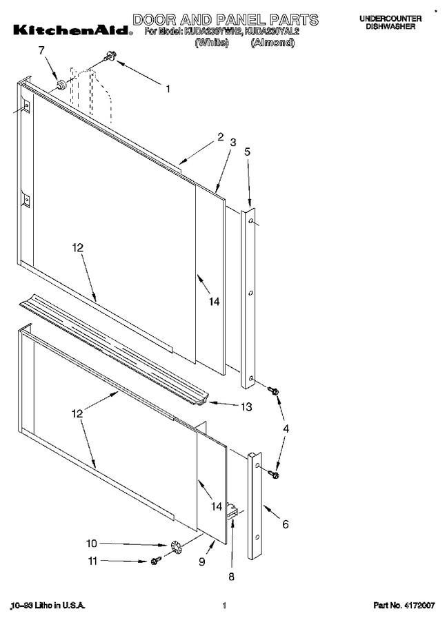 Diagram for KUDA230YAL2
