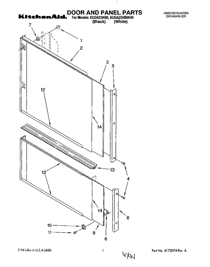 Diagram for KUDA23HB0