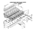 Diagram for 10 - Upper Rack And Track