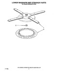 Diagram for 05 - Lower Washarm And Strainer