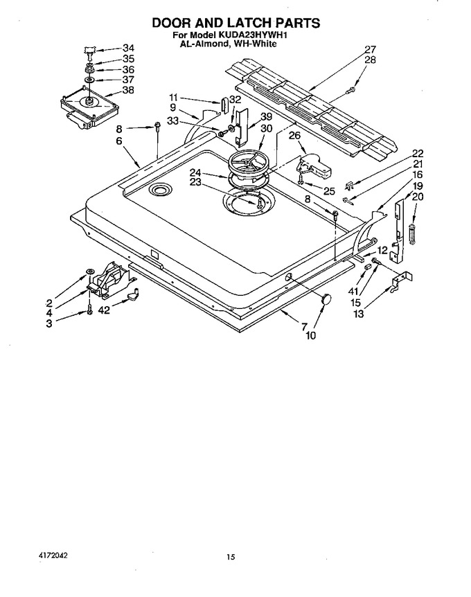 Diagram for KUDA23HYWH1