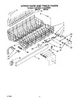 Diagram for 10 - Upper Rack And Track