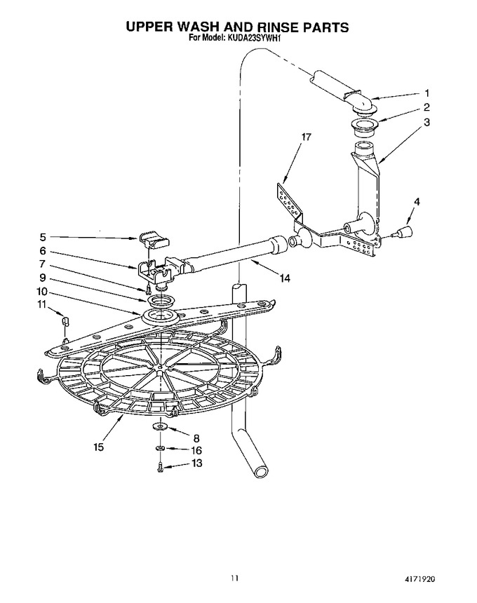 Diagram for KUDA23SYWH1