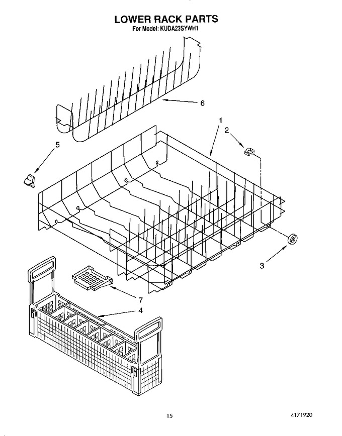 Diagram for KUDA23SYWH1