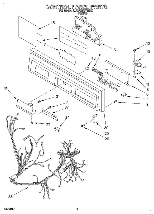 Diagram for KUDA23SYWH2
