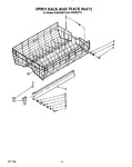 Diagram for 11 - Upper Rack And Track