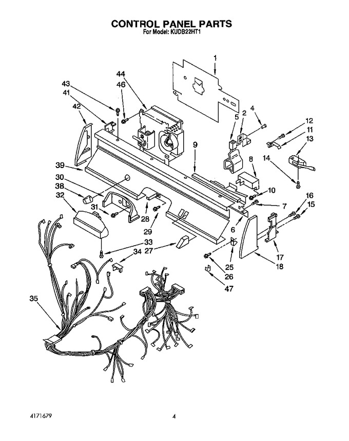 Diagram for KUDB22HT1