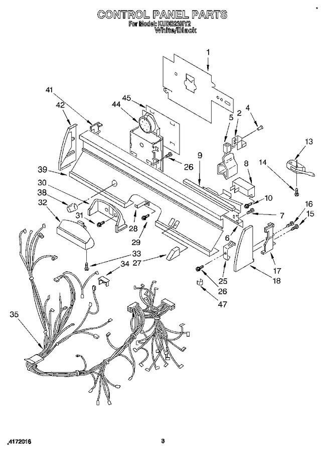 Diagram for KUDB23HY2
